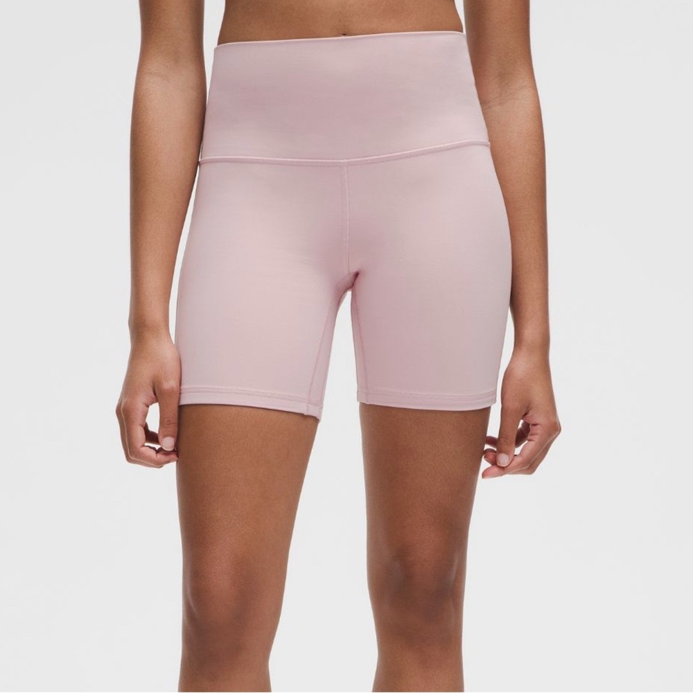 Lululemon Align High Rise Short 6” Size 4 Pink Haze NWT